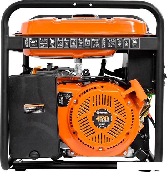 Бензиновый генератор Daewoo Power GDA 7500E-3- фото3