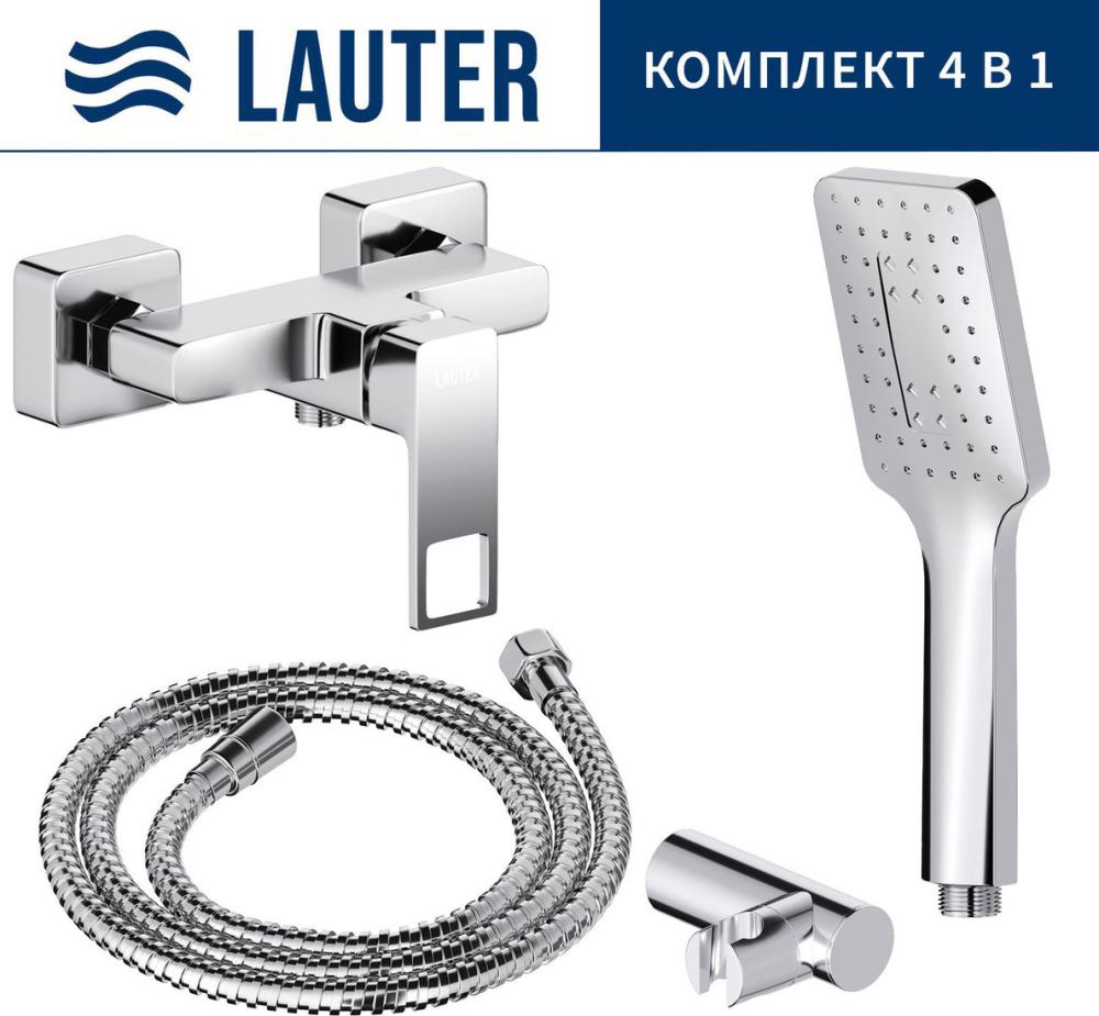 Смеситель Lauter Cascade 21СК9615C + 21СКFG80101C + 21S00126 + 21CKFS90120