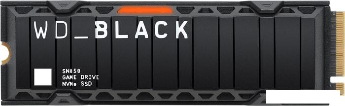 SSD WD Black SN850 NVMe Heatsink 500GB WDS500G1XHE- фото