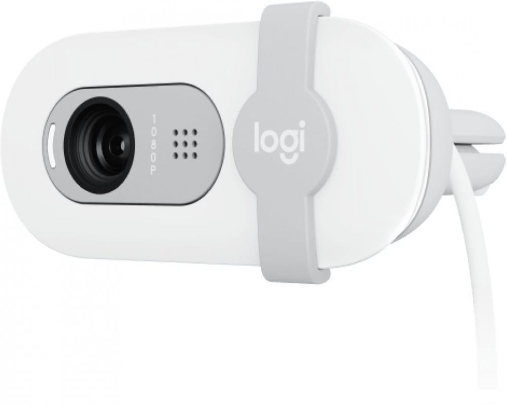 Веб-камера Logitech Brio 100 (белый)- фото4