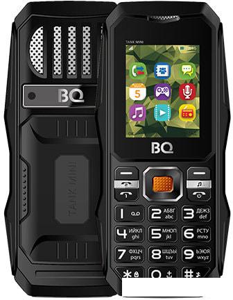 Мобильный телефон BQ-Mobile BQ-1842 Tank mini (черный)- фото