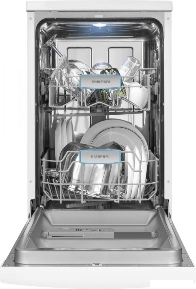 Отдельностоящая посудомоечная машина Meferi MDW4562WH FS Light- фото