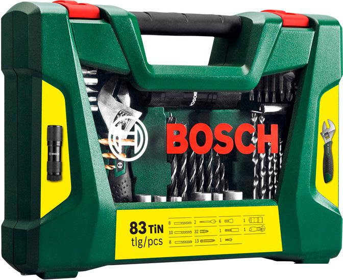 Универсальный набор инструментов Bosch V-Line Titanium 2607017193 83 предмета- фото