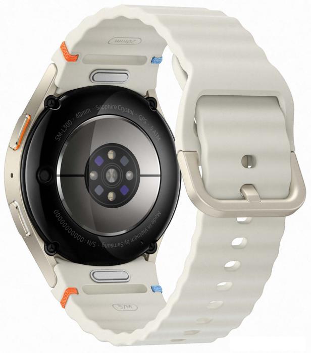 Умные часы Samsung Galaxy Watch7 40 мм LTE (белое золото)- фото3