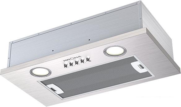 Кухонная вытяжка Krona Selina 600 PB (нержавеющая сталь)- фото