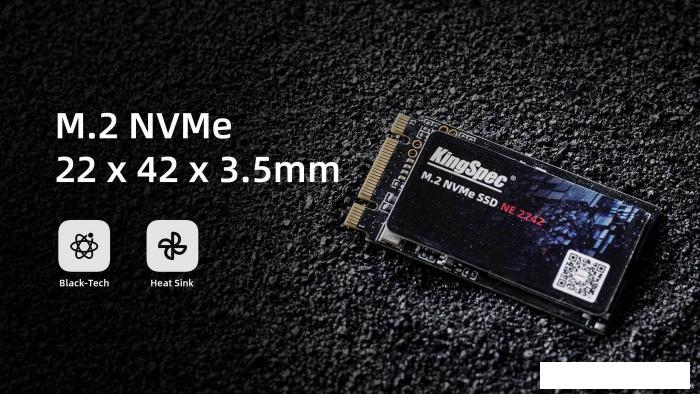 SSD KingSpec NE-256-2242 256GB- фото3