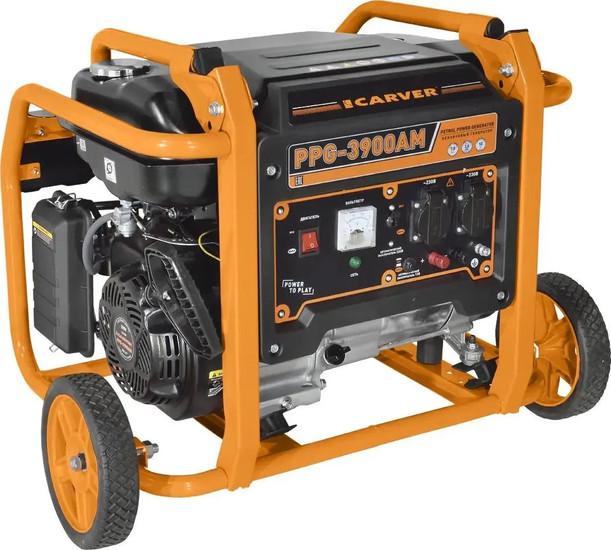 Бензиновый генератор Carver PPG-3900АM- фото