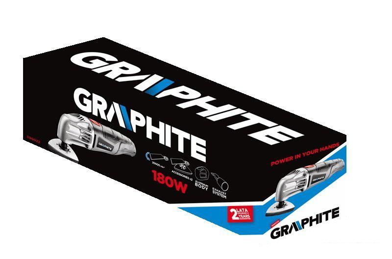 Мультифункциональная шлифмашина GRAPHITE 59G022- фото2