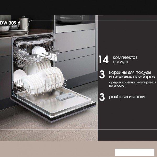 Встраиваемая посудомоечная машина Zigmund & Shtain DW 309.6- фото4