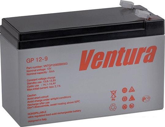 Аккумулятор для ИБП Ventura GP 12-9 (12 В/9 А·ч)- фото