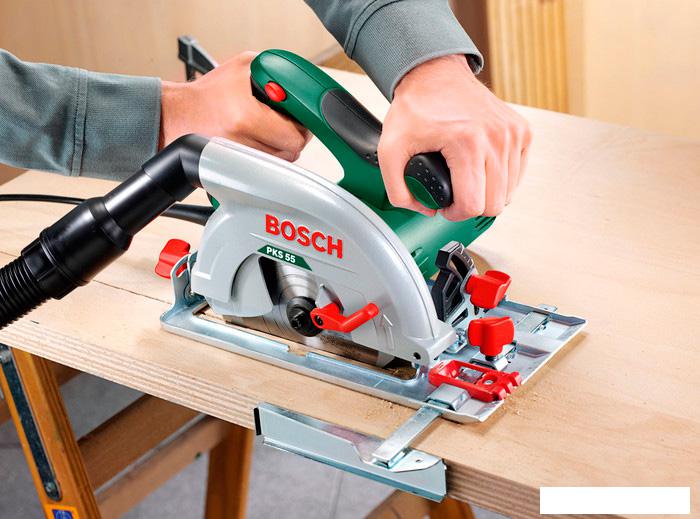 Дисковая пила Bosch PKS 55 (0603500020)- фото2