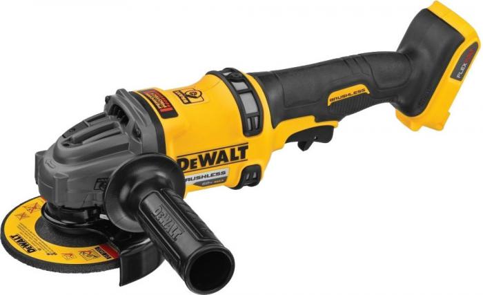 Угловая шлифмашина DeWalt DCG418NT (без АКБ, кейс)- фото4