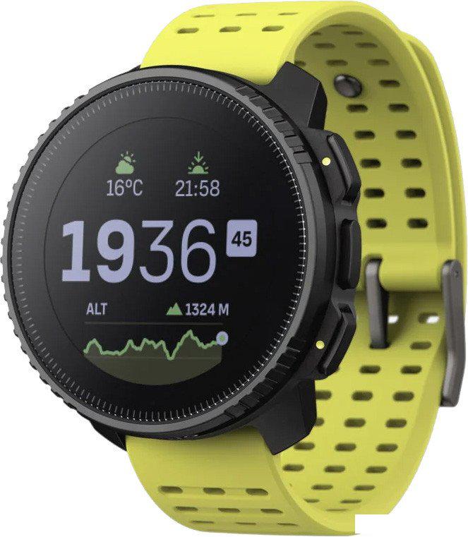 Умные часы Suunto Vertical (черный/лимонный)- фото