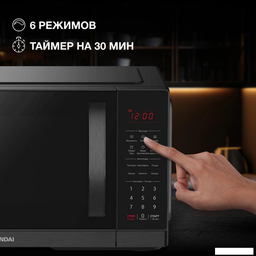 Микроволновая печь Hyundai HYM-D3011- фото4