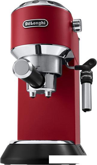 Рожковая кофеварка DeLonghi Dedica EC 685.R- фото2
