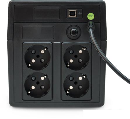 Источник бесперебойного питания Powerman Back Pro 1050 Plus- фото4
