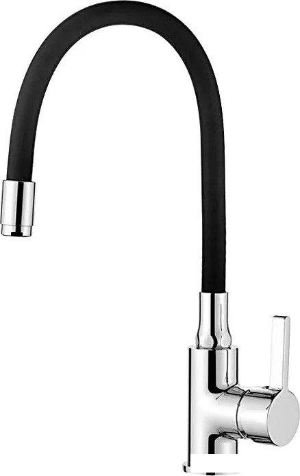 Смеситель Ledeme H98 L4898-2 (черный/хром)- фото