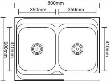 Кухонная мойка Ledeme L98060B- фото2