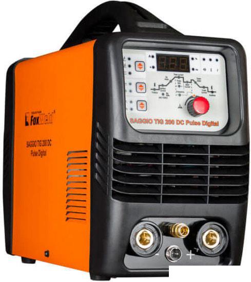 Сварочный инвертор FoxWeld Saggio TIG 200 DC Pulse Digital- фото