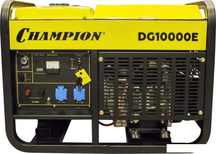 Дизельный генератор Champion DG10000E- фото2