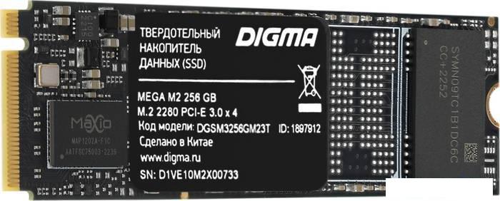 SSD Digma Mega M2 256GB DGSM3256GM23T- фото3