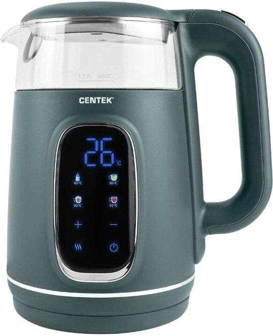Электрический чайник CENTEK CT-0052 Green- фото