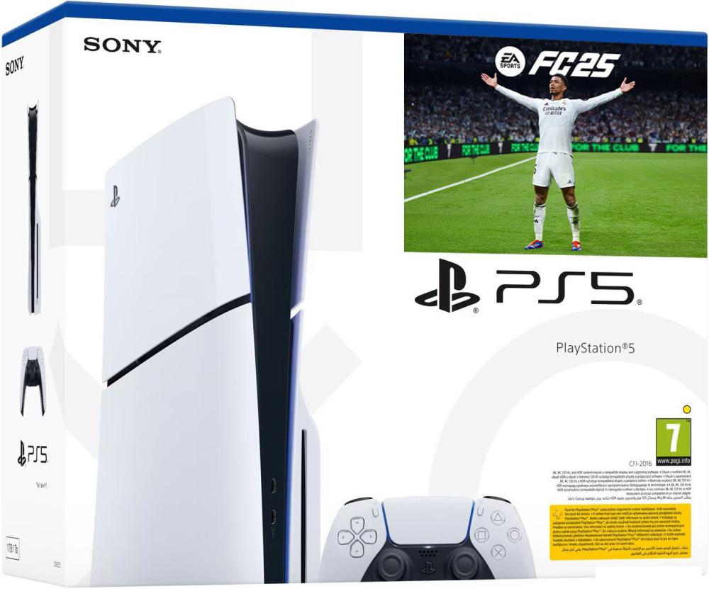 Игровая приставка Sony PlayStation 5 Slim + FC 25 (цифровой ключ)- фото