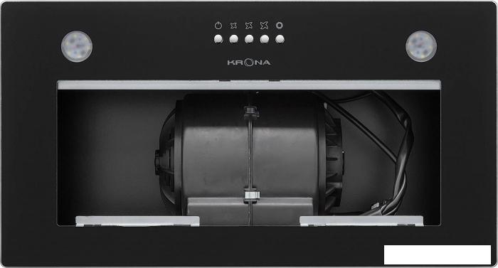 Кухонная вытяжка Krona Arven 500 PB V2 (черный)- фото2