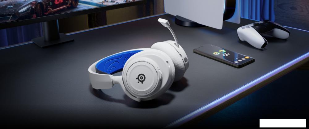 Наушники SteelSeries Arctis Nova 7P Wireless (белый)- фото4