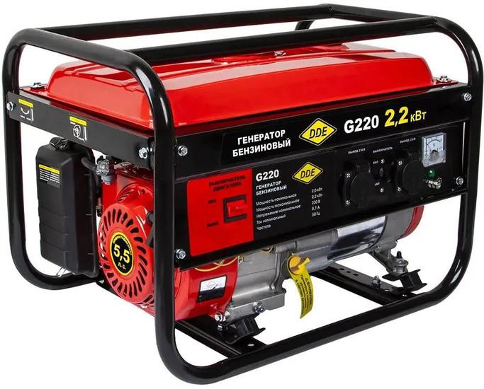 Бензиновый генератор DDE G220- фото