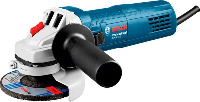 Угловая шлифмашина Bosch GWS 750-125 Professional [0601394001]- фото