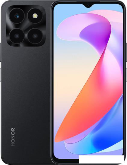 Смартфон HONOR X6a 6GB/128GB международная версия (полночный черный)- фото