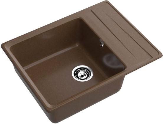 Кухонная мойка GranFest GF-LV-660L (терракот)- фото