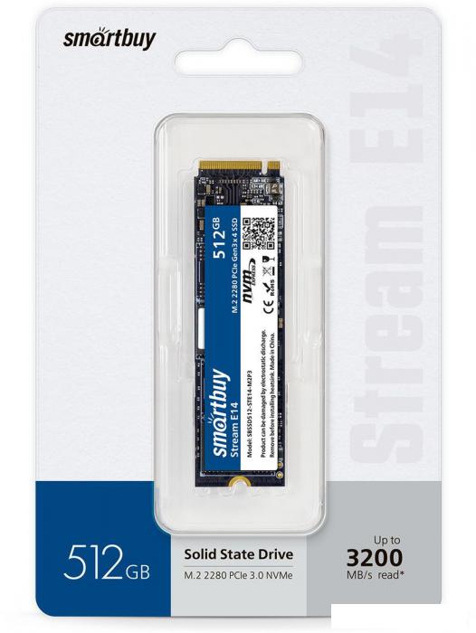 SSD SmartBuy Stream E14 512GB SBSSD512-STE14-M2P3- фото2