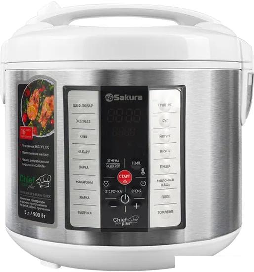Мультиварка Sakura SA-7766W- фото
