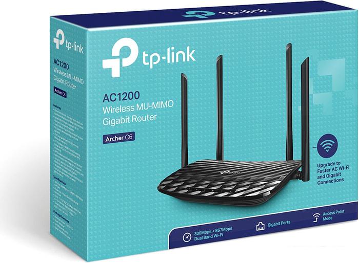 Беспроводной маршрутизатор TP-Link Archer C6- фото4