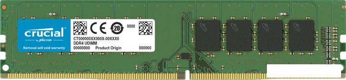 Оперативная память Crucial 16GB DDR4 PC4-25600 CT16G4DFRA32A- фото