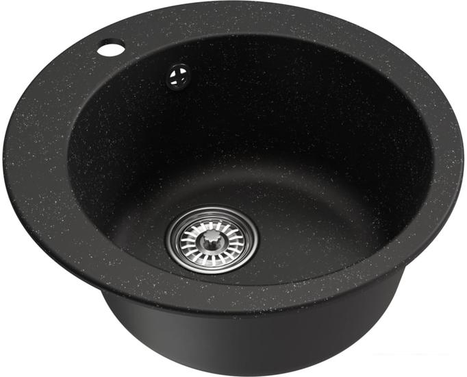 Кухонная мойка Mixline ML-GM13 551890 (черный)- фото2