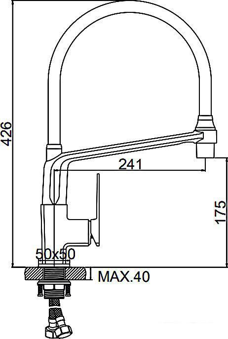 Смеситель Ledeme L4078B-2- фото2