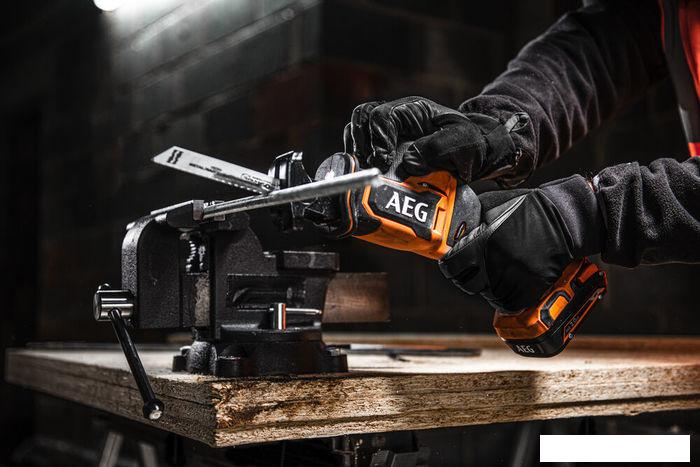 Сабельная пила AEG Powertools BUS18SBL-0 4935479662 (без АКБ)- фото2