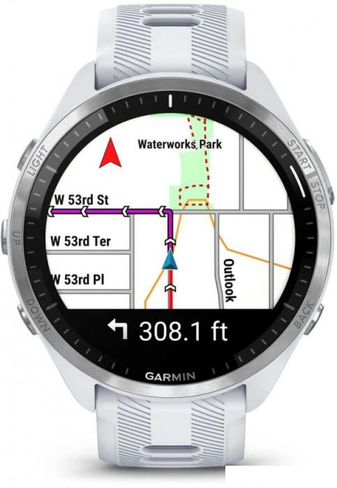 Умные часы Garmin Forerunner 965 (белый/серый)- фото3