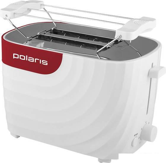 Тостер Polaris PET 0720 (белый/красный)- фото2