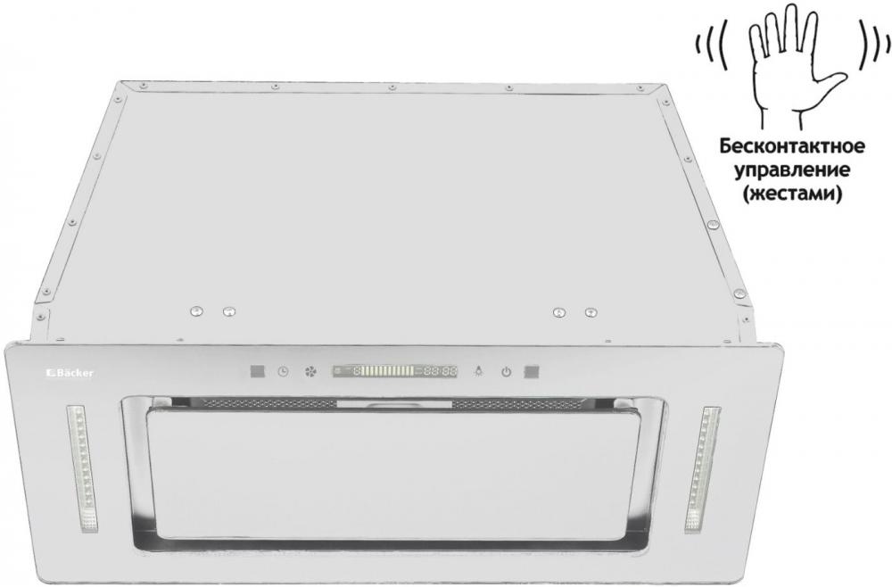 Кухонная вытяжка Backer BH64MC-18F12K-White- фото2