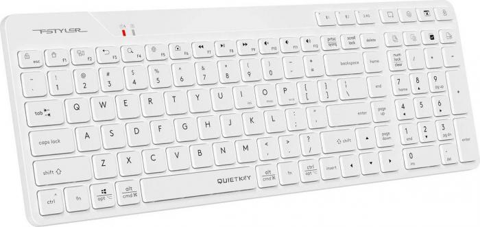 Клавиатура A4Tech Fstyler FBK27C AS (белый)- фото2
