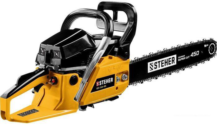 Бензопила Steher BS-58-45- фото3