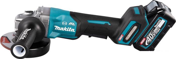 Угловая шлифмашина Makita GA013GM101 (с 1-м АКБ, кейс)- фото2