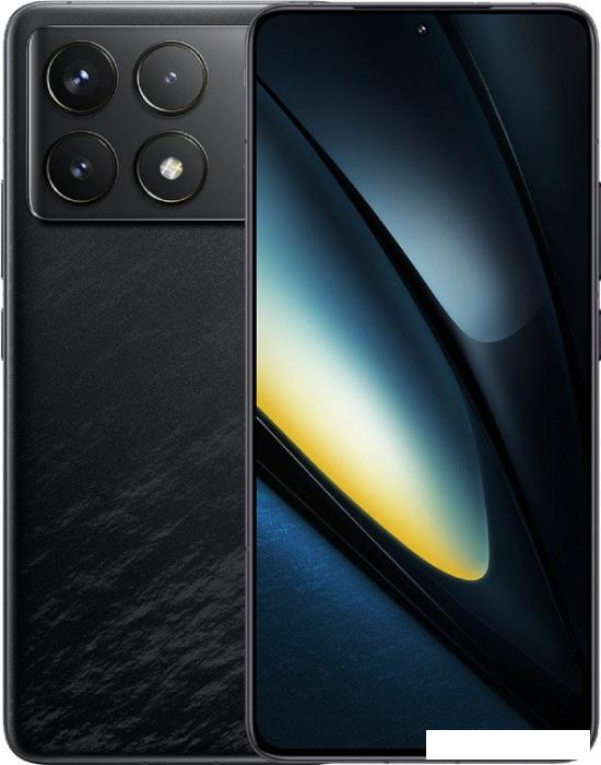 Смартфон POCO F6 Pro 12GB/256GB с NFC международная версия (черный)- фото