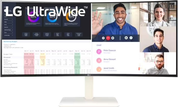 Игровой монитор LG UltraWide 38WR85QC-W- фото