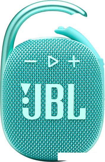 Беспроводная колонка JBL Clip 4 (бирюзовый)- фото2