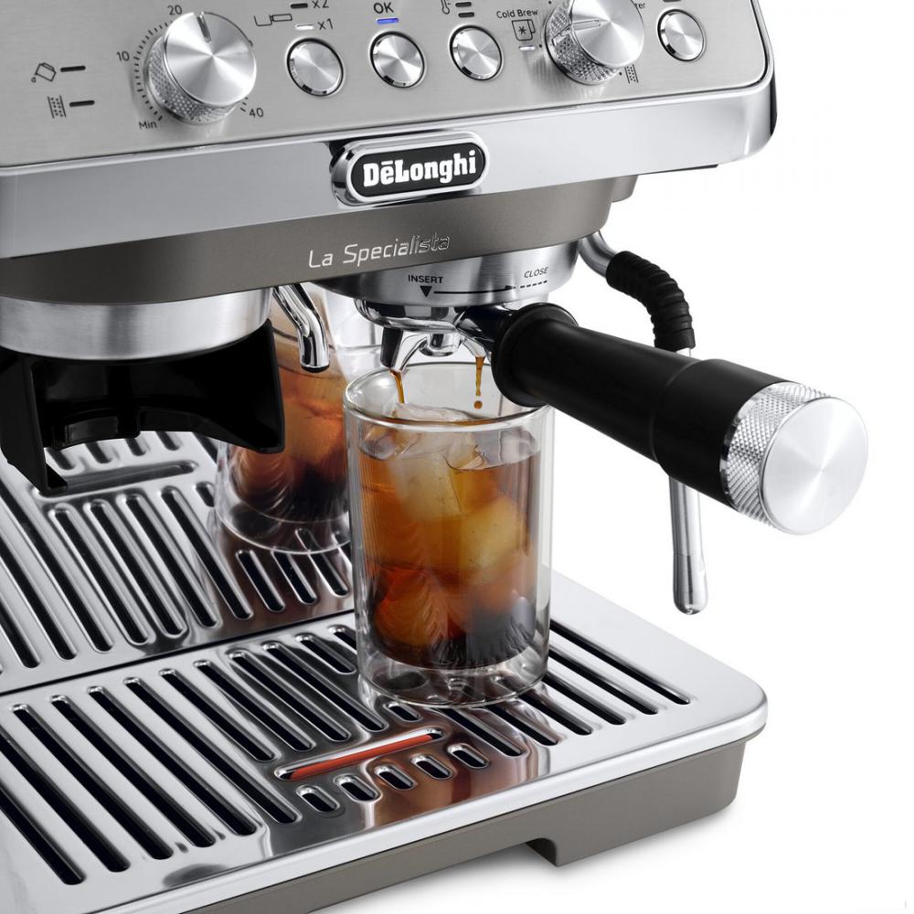 Рожковая кофеварка DeLonghi La Specialista Arte Evo Cold Brew EC9255.M- фото4